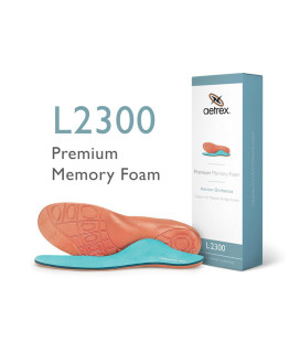 Mens Premium Memory Foam Orthotics Insole for Extra Comfort